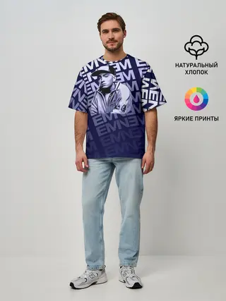 Мужская футболка оверсайз / Eminem