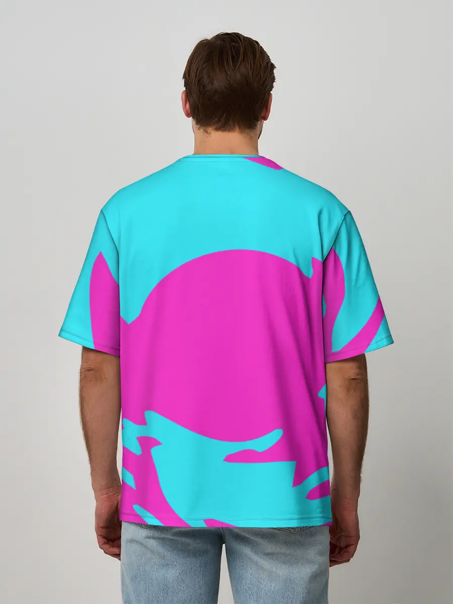 Мужская футболка оверсайз / Путешественник во времени