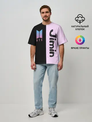 Мужская футболка оверсайз / BTS Jimin