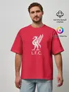 Мужская футболка оверсайз / FC Liverpool