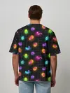 Мужская футболка оверсайз / Ночные фонарики-светлячки