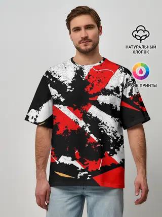 Мужская футболка оверсайз / DARK SIDE1.0