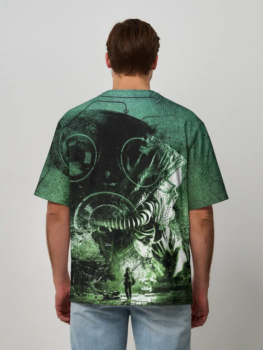 Мужская футболка оверсайз / Chernobylite