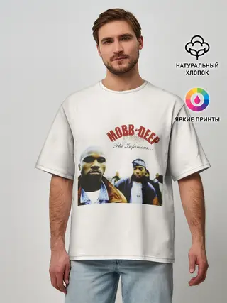 Мужская футболка оверсайз / Mobb Deep: The Infamous