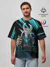 Мужская футболка оверсайз / Fortnite | Фортнайт