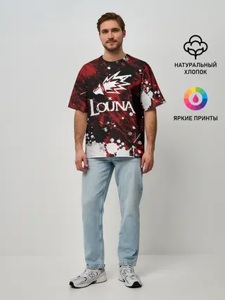 Мужская футболка оверсайз / Louna