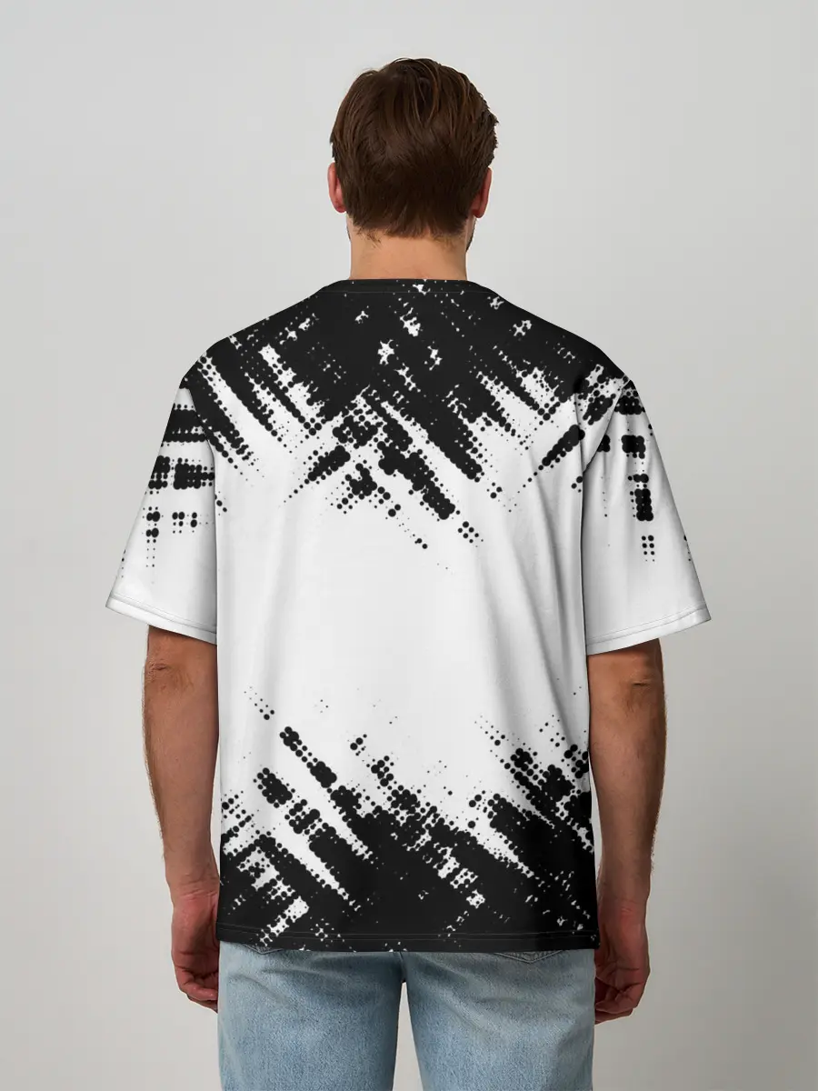 Мужская футболка оверсайз / Скид и Памп FNF