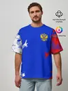 Мужская футболка оверсайз / RUSSIA SPORT