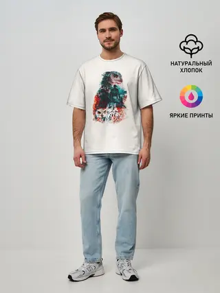 Мужская футболка оверсайз / Twin Peaks