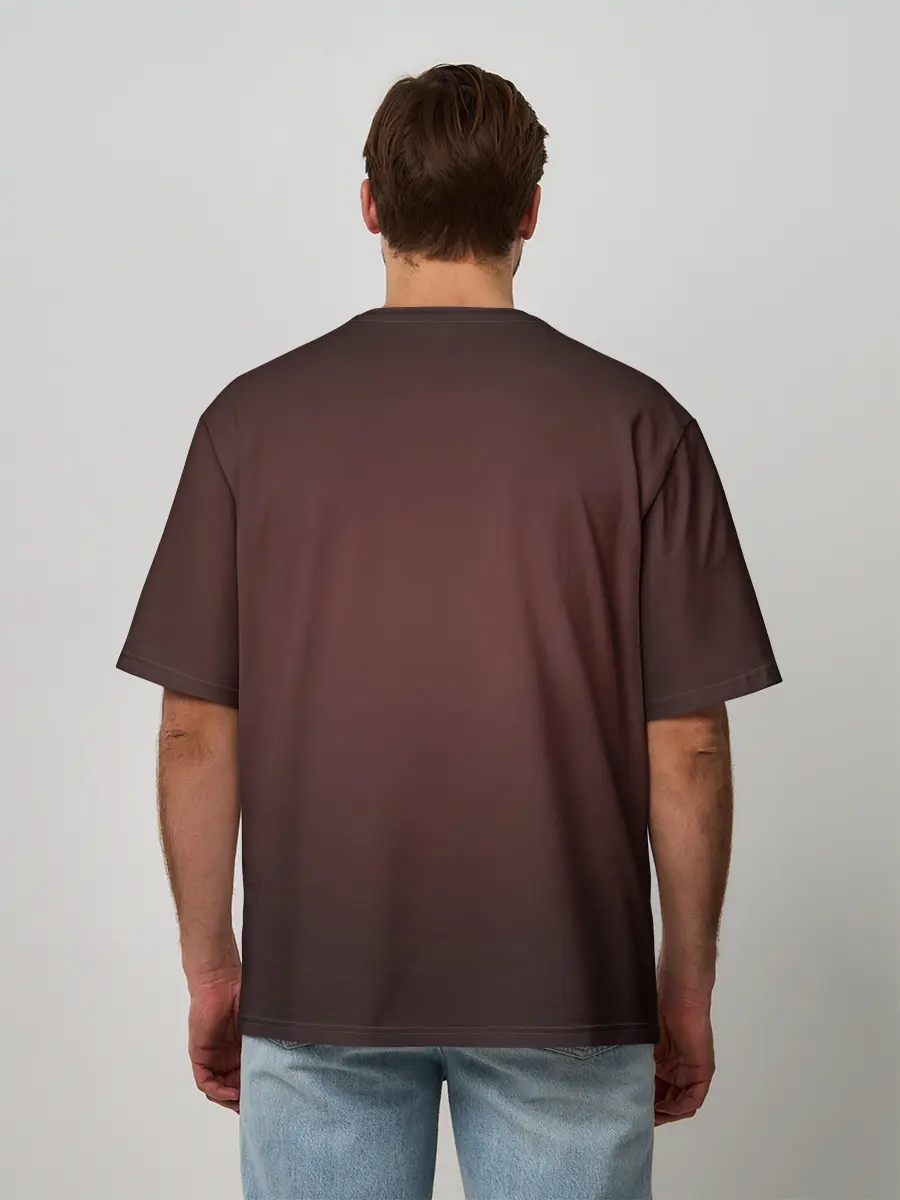 Мужская футболка оверсайз / Азирафель и Кроули