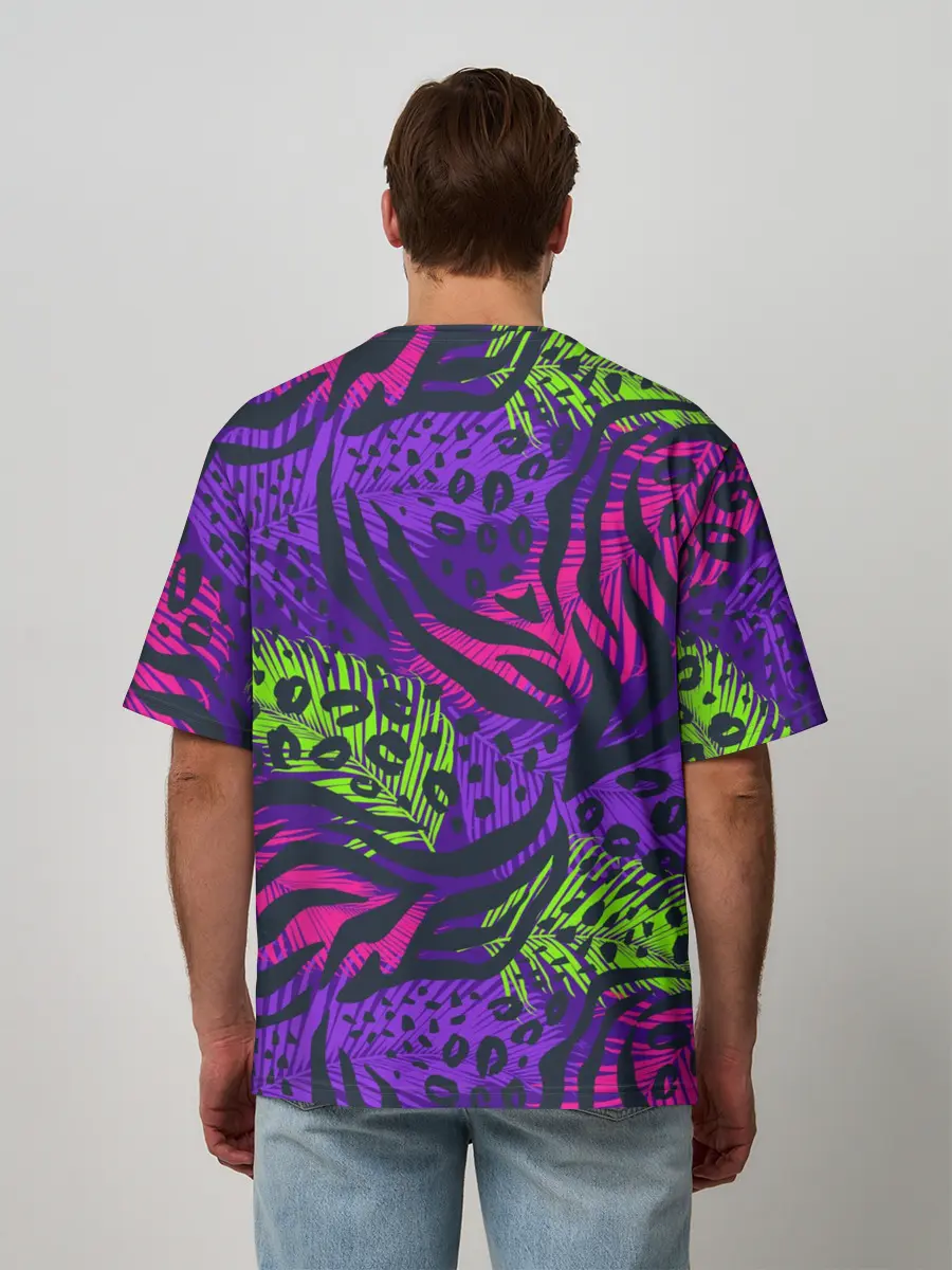 Мужская футболка оверсайз / Африканский дух