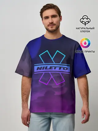 Мужская футболка оверсайз / NILETTO | НИЛЕТТО