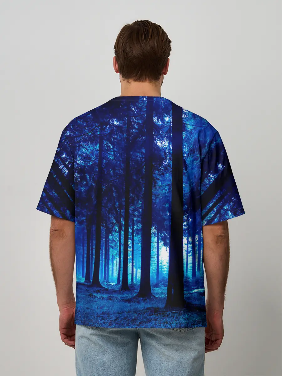 Мужская футболка оверсайз / Burzum