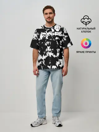 Мужская футболка оверсайз / ЛЕГЕНДЫ РЕПА