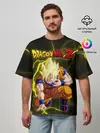 Мужская футболка оверсайз / Dragon Ball