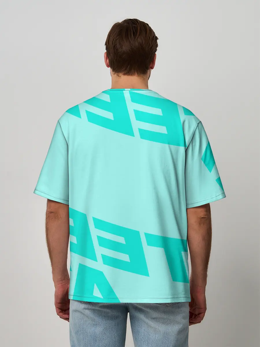 Мужская футболка оверсайз / Ateez