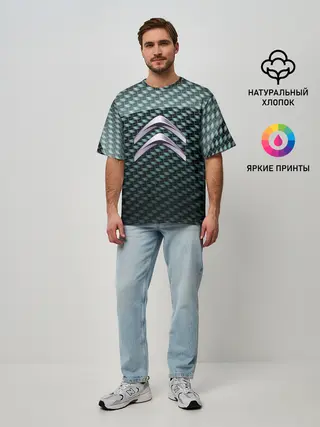 Мужская футболка оверсайз / Citroen SPORT