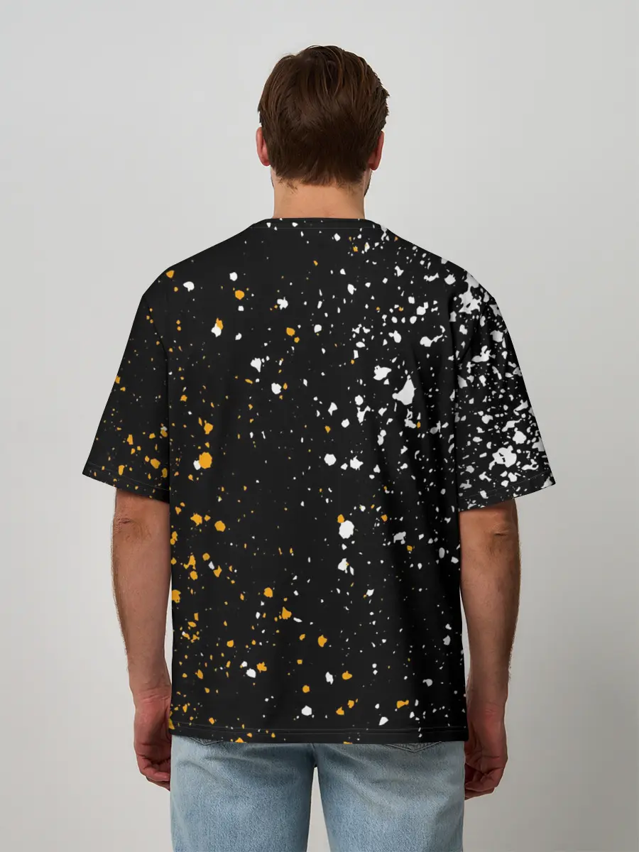 Мужская футболка оверсайз / PUBG / ПАБГ / ГРАНЖ