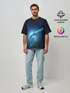 Мужская футболка оверсайз / ATLANTIS NEBULA