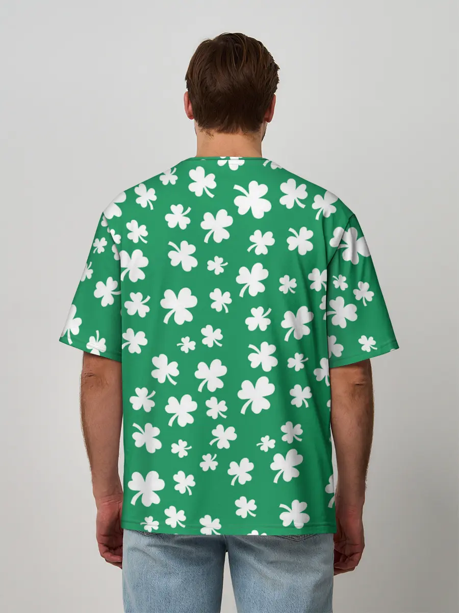 Мужская футболка оверсайз / ДЕНЬ СВЯТОГО ПАТРИКА | ST. PATRICKS DAY