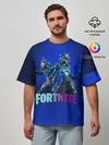 Мужская футболка оверсайз / fortnite