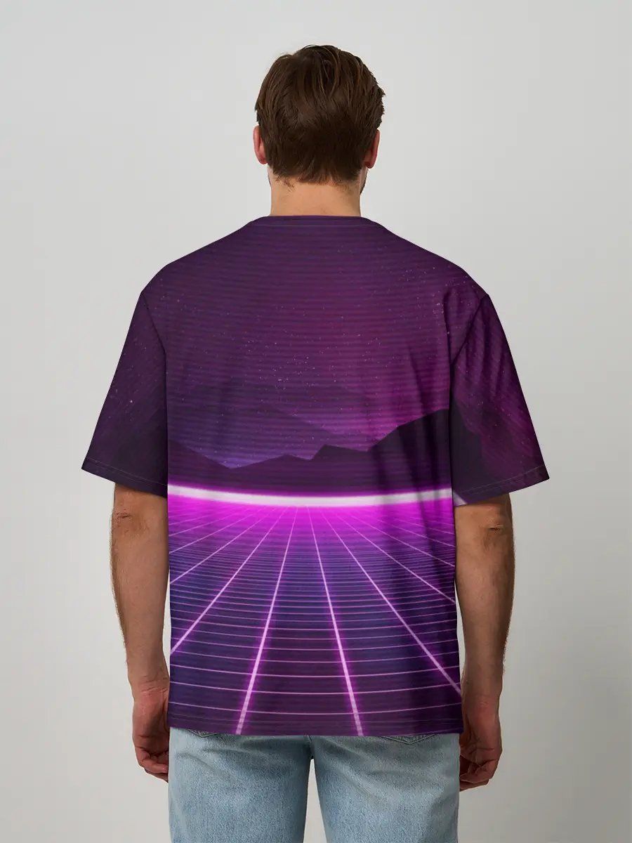 Мужская футболка оверсайз / Range Rover Sport