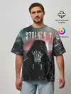 Мужская футболка оверсайз / Stalker 2 Зона