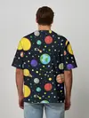Мужская футболка оверсайз / Солнечная система