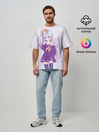 Мужская футболка оверсайз / Сиро