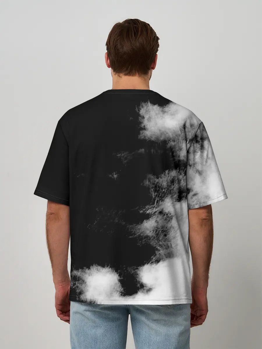 Мужская футболка оверсайз / Deep Purple