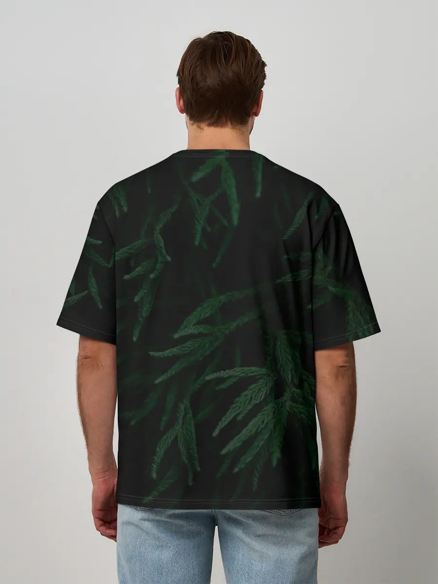 Мужская футболка оверсайз / Дизайн без дизайна | Design