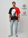 Мужская футболка оверсайз / Ленин