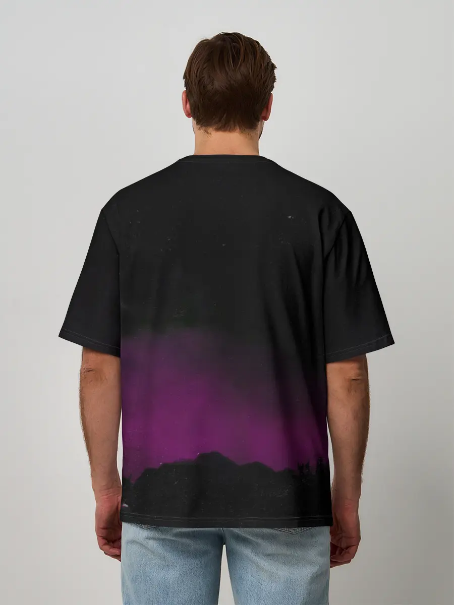 Мужская футболка оверсайз / Euphoria team