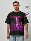 Мужская футболка оверсайз / Euphoria team