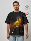 Мужская футболка оверсайз / STARS