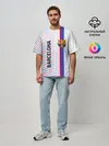 Мужская футболка оверсайз / BARCELONA