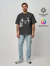 Мужская футболка оверсайз / Криминальное Чтиво