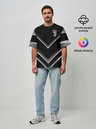 Мужская футболка оверсайз / Juventus F.C.