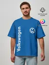 Мужская футболка оверсайз / Volkswagen.