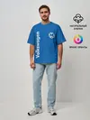 Мужская футболка оверсайз / Volkswagen.
