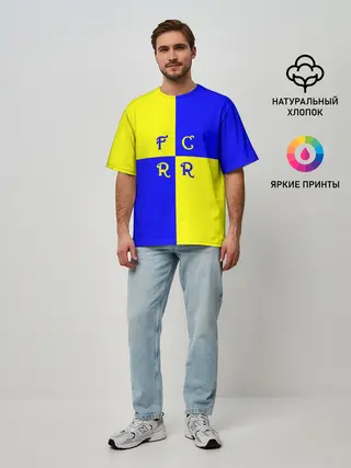 Мужская футболка оверсайз / ФК Ростов
