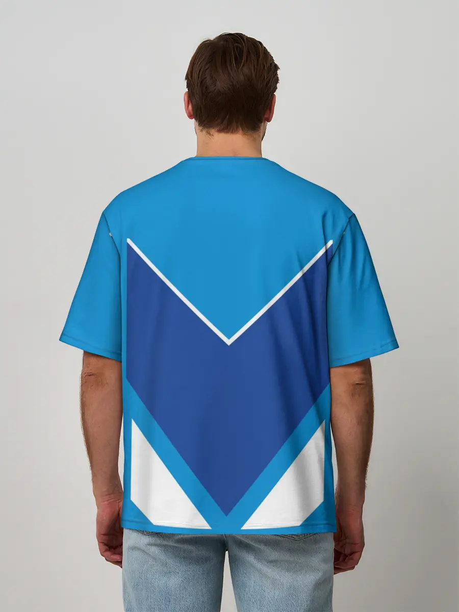 Мужская футболка оверсайз / Сгущенка