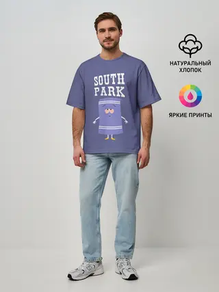 Мужская футболка оверсайз / South Park Полотенчико | Южный парк