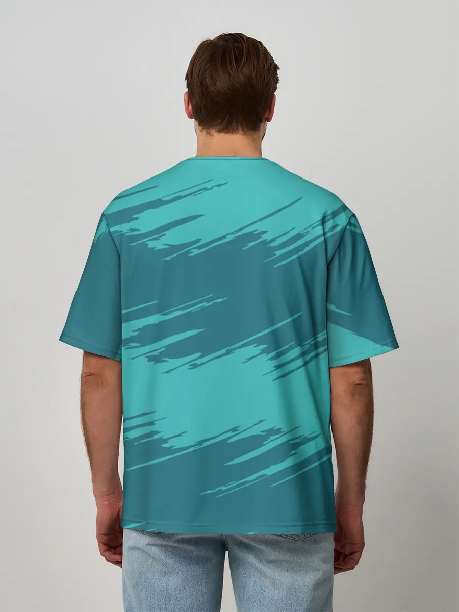 Мужская футболка оверсайз / Real Madrid