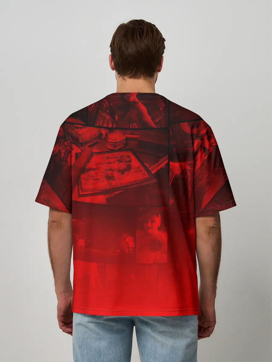 Мужская футболка оверсайз / RESIDENT EVIL 8 / ДИМИТРЕСКУ