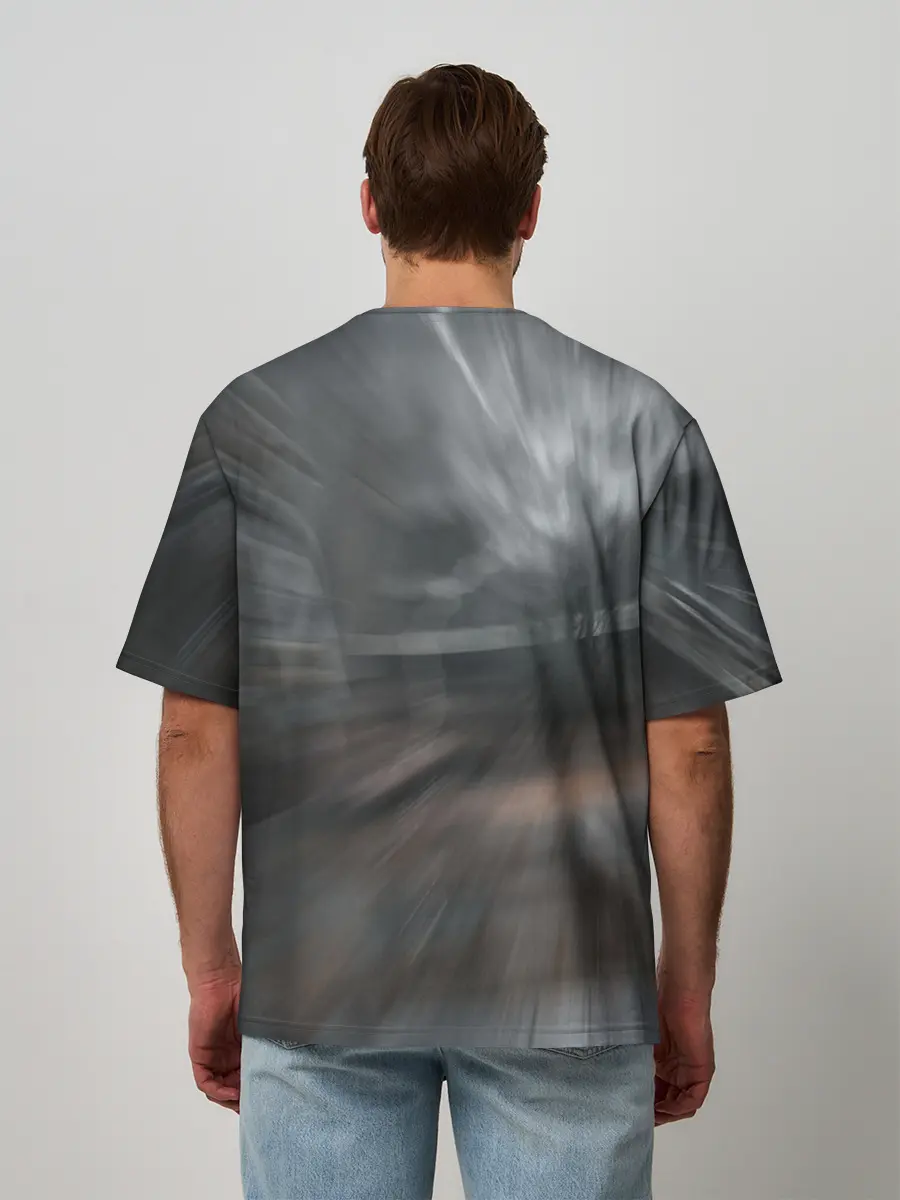 Мужская футболка оверсайз / Отчуждение | S.T.A.L.K.E.R.