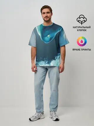 Мужская футболка оверсайз / DOTA 2 Morphling