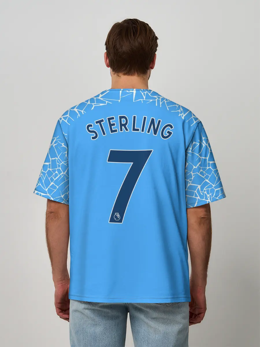 Мужская футболка оверсайз / Рахим Стерлинг 20/21 Форма