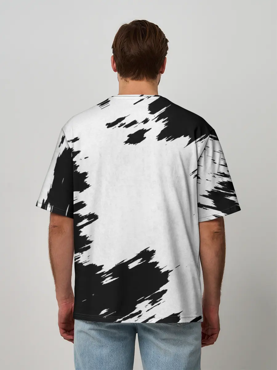 Мужская футболка оверсайз / Гражданская оборона