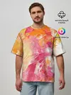 Мужская футболка оверсайз / Яркая | Bright colors
